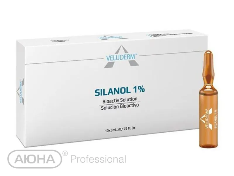 Монопрепарат Veluderm ORGANIC SILANOL 1%, кремний органический, укрепляющий, 5 мл